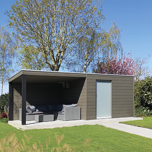 Gartenhaus – Typ BOX WPC